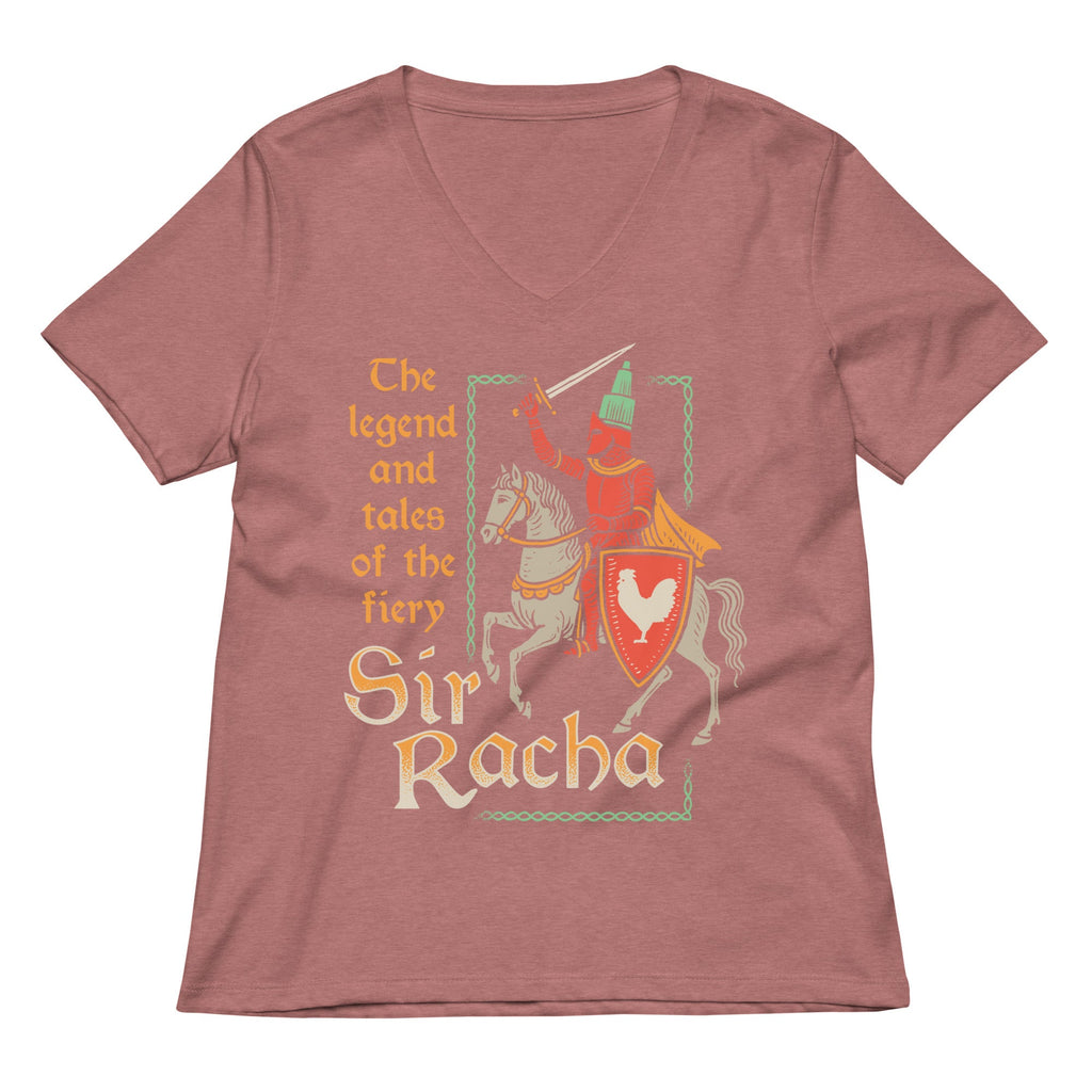 Sir Racha Women's V-Neck Tee product image 5