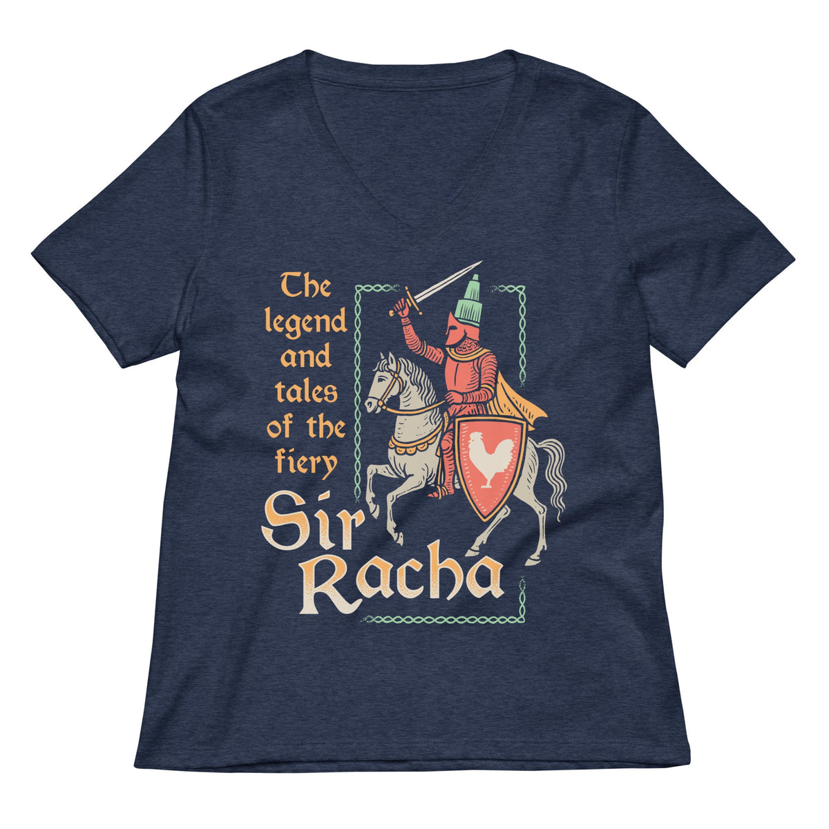 Sir Racha Women's V-Neck Tee product image 3