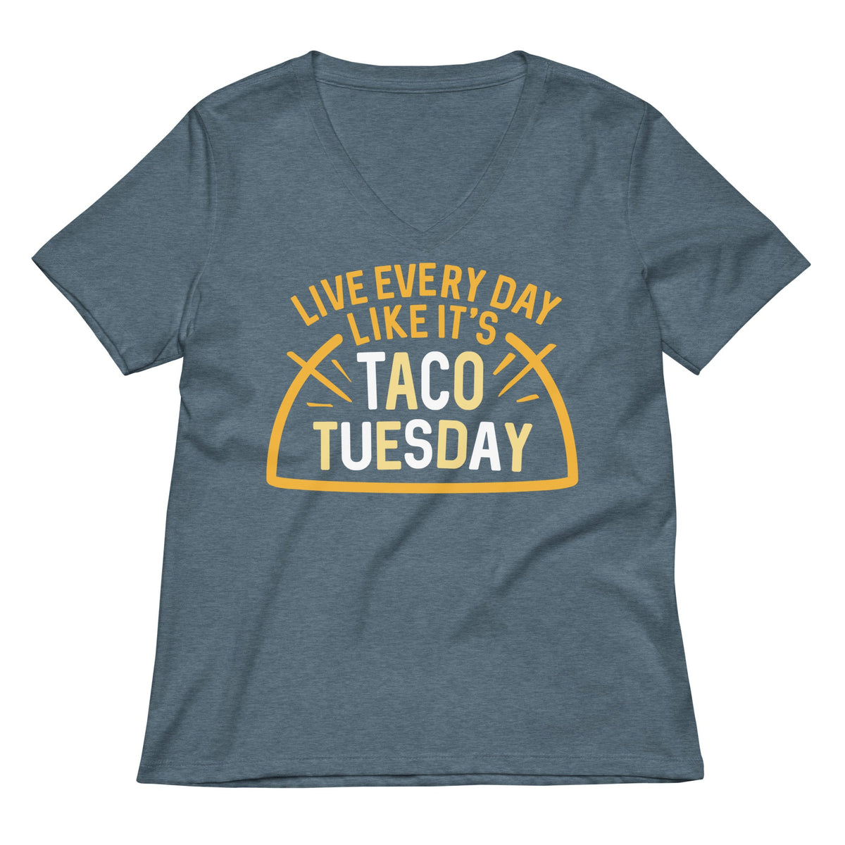 Taco Tuesday Women's V-Neck Tee product image 4