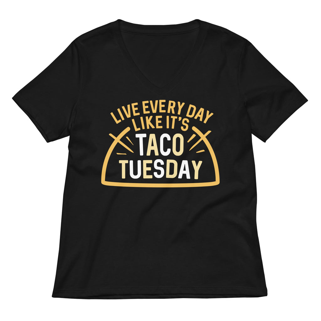Taco Tuesday Women's V-Neck Tee product image 1